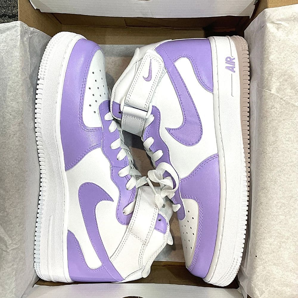 Custom  Air Force 1 Mid Purple