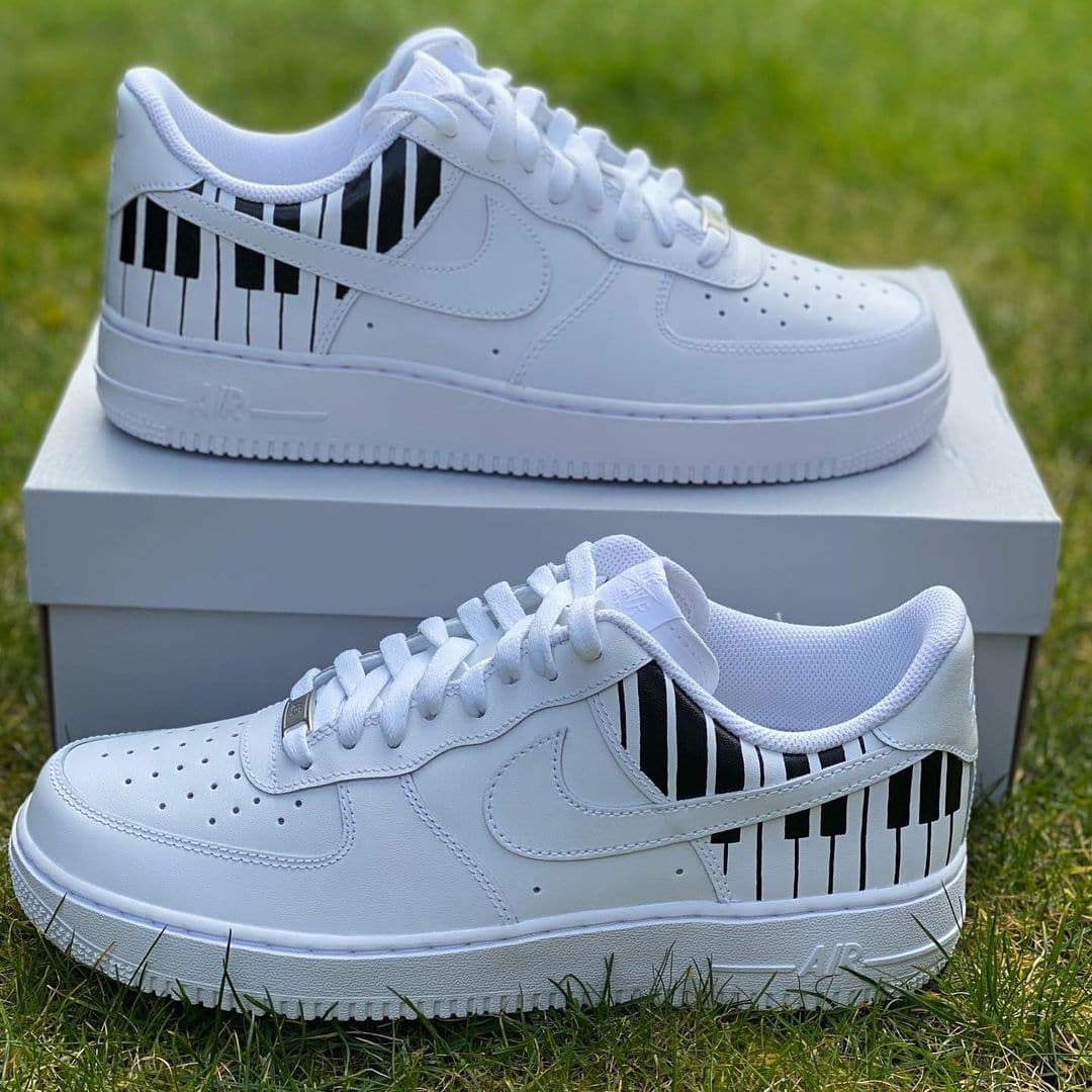 Custom Piano Air Force 1's
