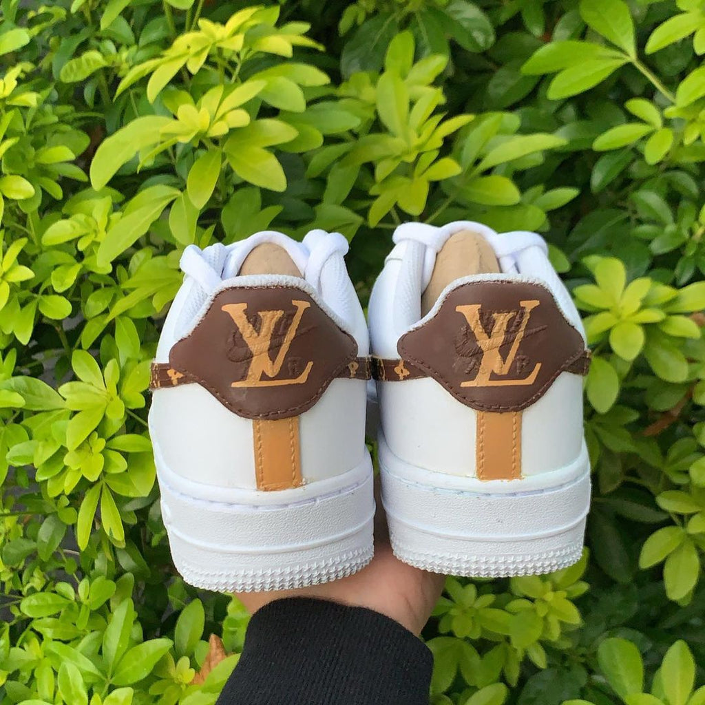 LV Custom Air Force 1's