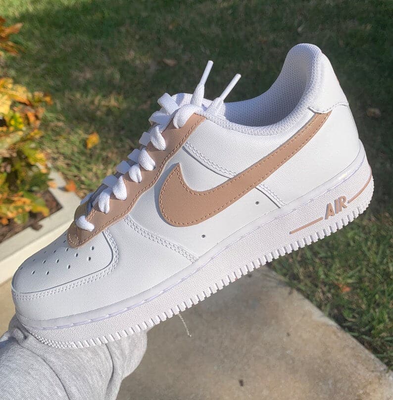 Light Brown Custom Air Force 1