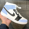 Custom Air Jordan 1 X Black  Blue