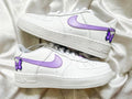 Custom Air Force 1 purple butterfly