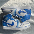 CUSTOM AIR JORDAN 1 MID CUSTOM NIKE