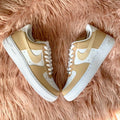 Caramel Macchiato Custom Air Force 1s