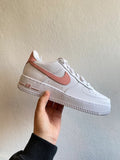 Custom Air Force 1 pink Swoosh