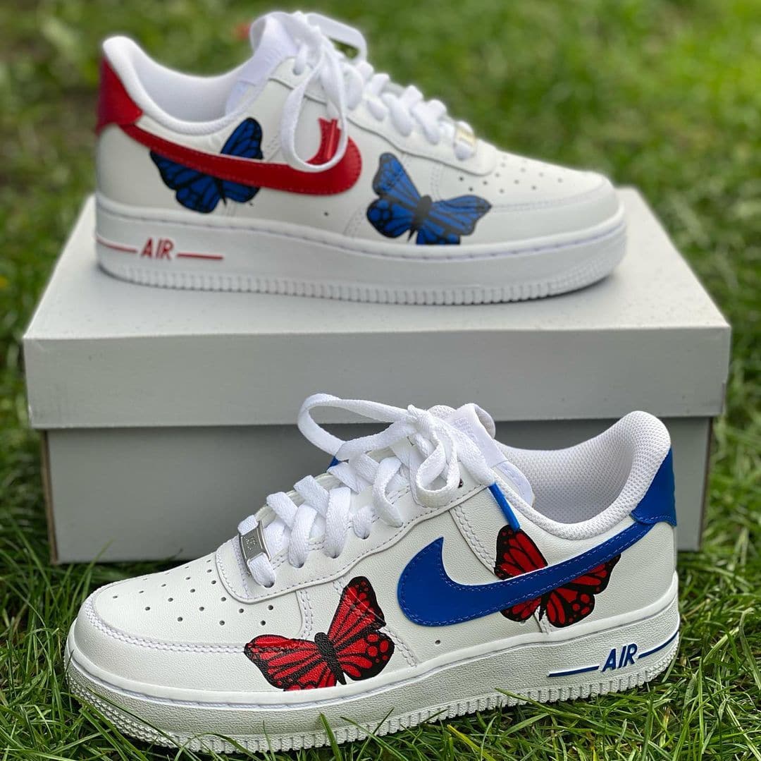 Custom Butterfly AF1's