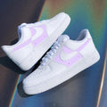 Custom Air Force 1 Two tone Purple
