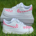 Custom Leopard Print AF1's