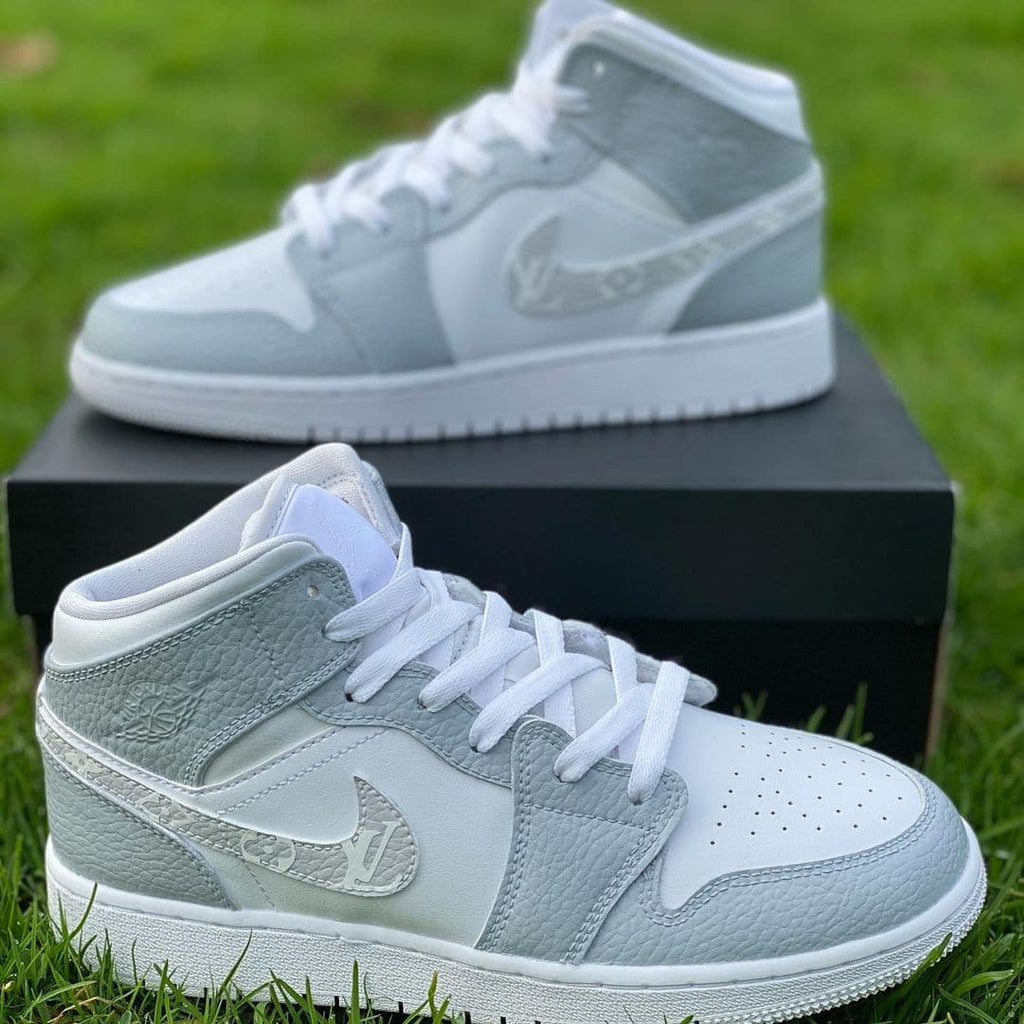 Custom LV Air Jordan 1's
