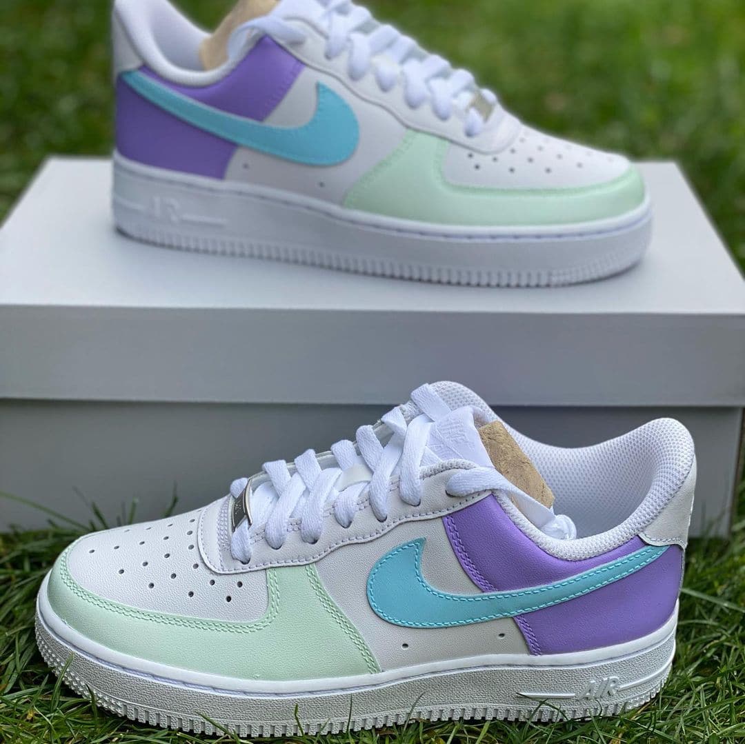 Basic Color Custom Air Force 1's