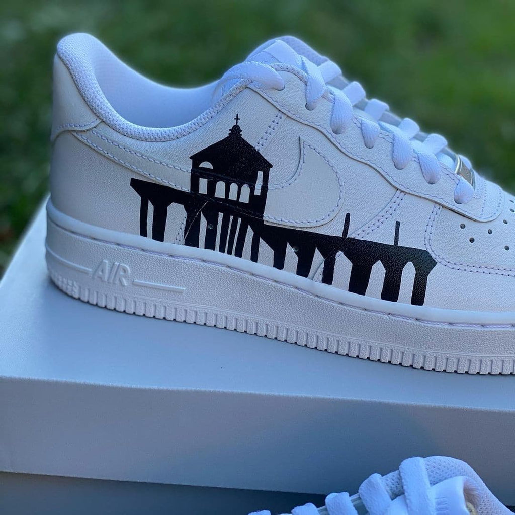 Madison Bay Pier Custom Air Force 1's