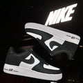 Black Grunge Air Force 1's