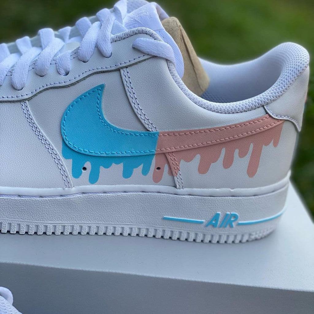 Custom Drip Air Force 1's
