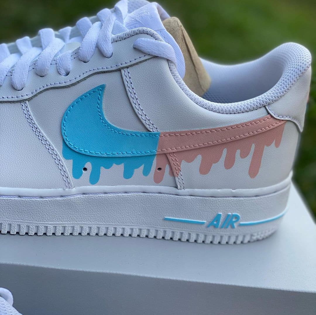 Custom Drip Air Force 1's