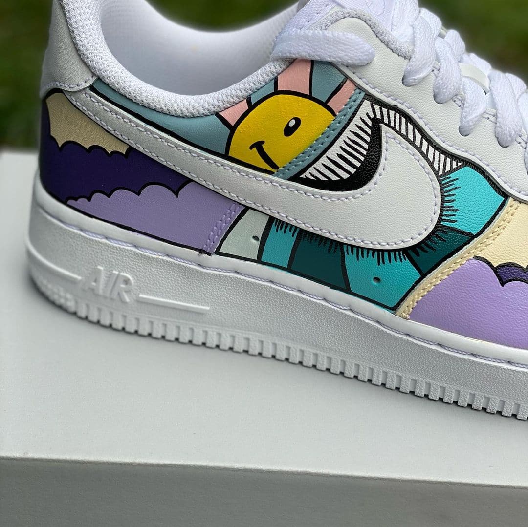 Cartoon Custom Air Force 1's