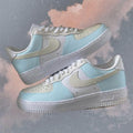 Blue cream Daydream Air Force 1's