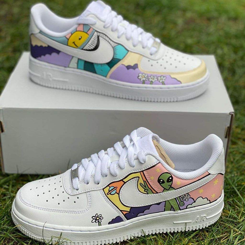 Cartoon Custom Air Force 1's