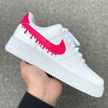 Custom Air Force 1 X Drip Red Colour