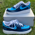 Tennessee Titans Custom Air Force 1's