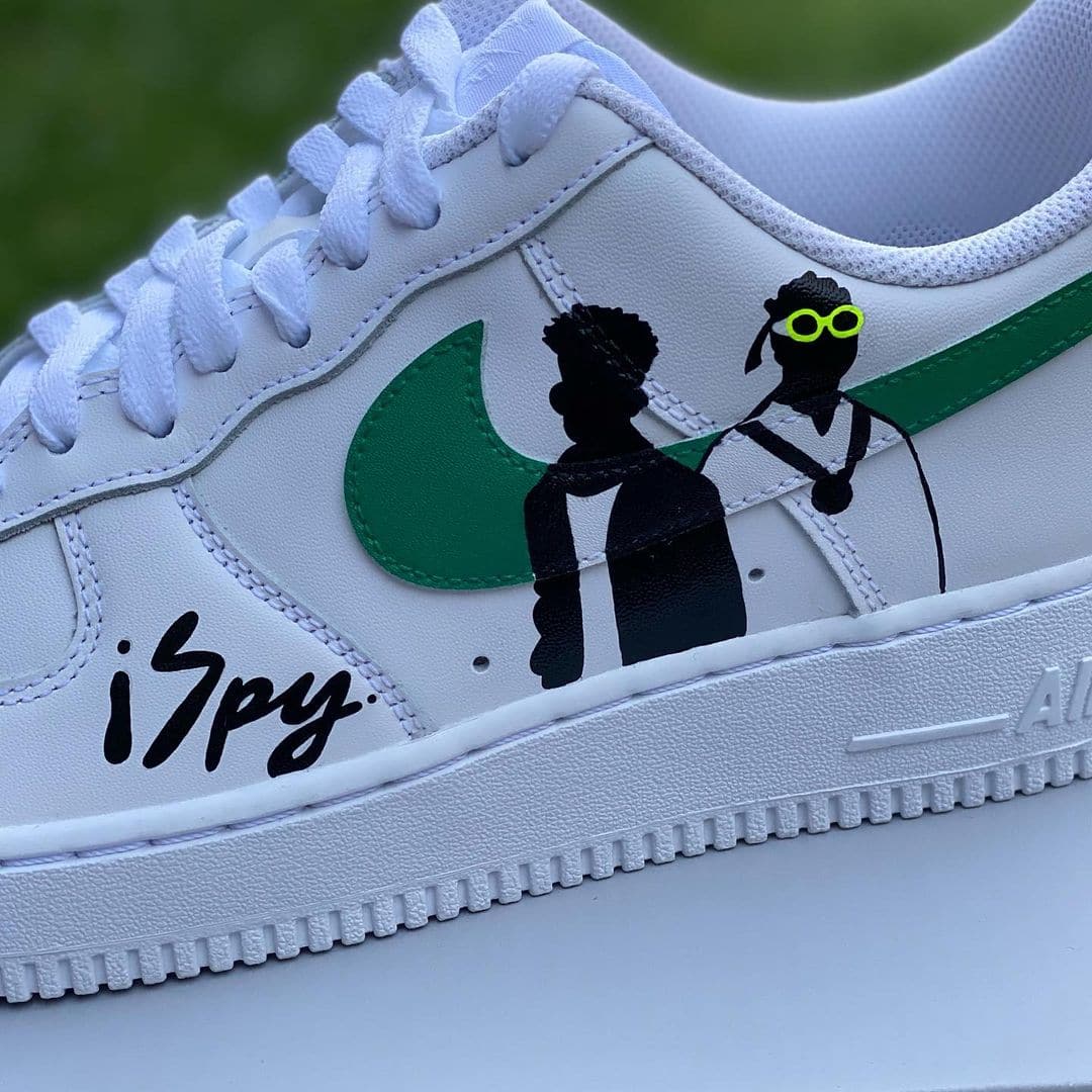 Custom Lil Boat Air Force 1's