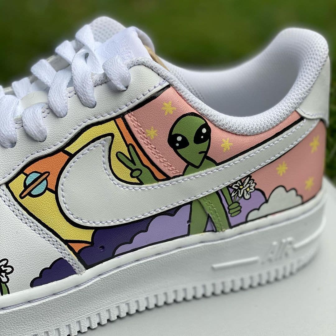 Cartoon Custom Air Force 1's