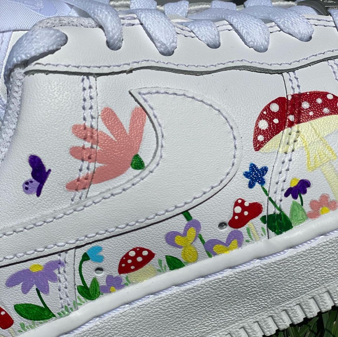 Wildflower Custom Air Force 1's