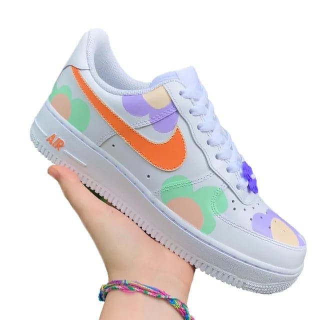 “Flower Power” Air Force 1's