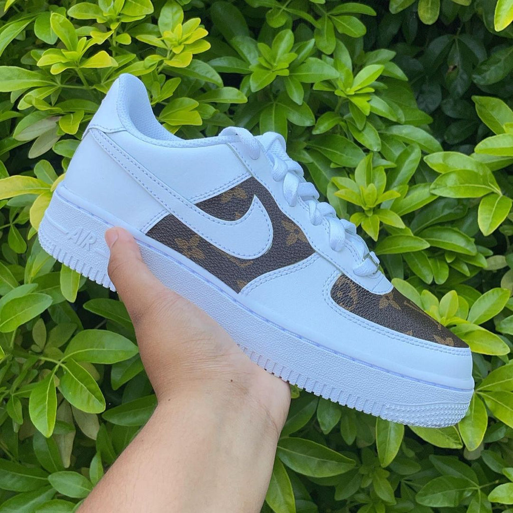 Brown LV Air Force 1's