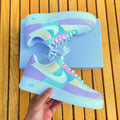 Custom Air Force 1 X Pastel rainbow
