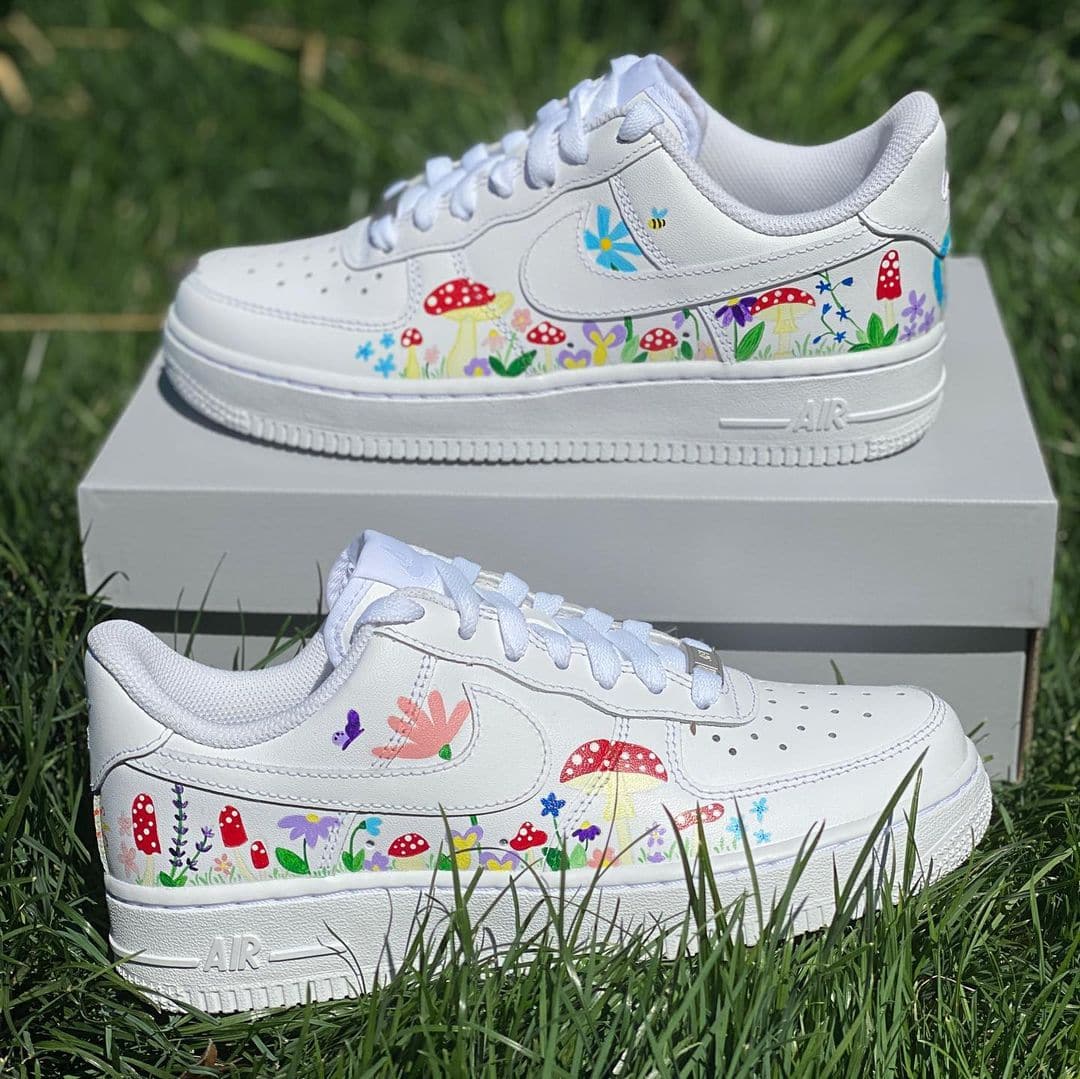 Wildflower Custom Air Force 1's