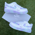 Custom Air Force 1 Purple Pink
