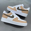 Custom Air Force 1 Beige/tan