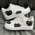 Custom Nike Air Force 1 Black CDG