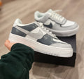 Lilac and Grey Custom AF1 Shadow