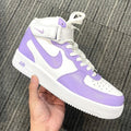 Custom  Air Force 1 Mid Purple