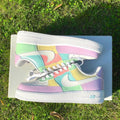 Custom Air Force 1 X Pastel rainbow