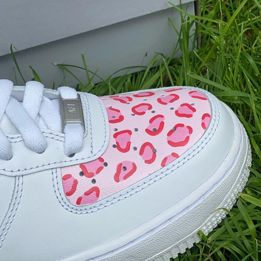 Custom Leopard Print AF1's