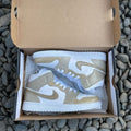 Custom Air Jordan 1 Mid Cream