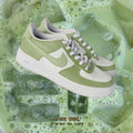 Matcha/sage Green Air Force 1's