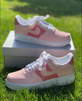 Pink Custom Air Force 1's