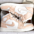 ORANGE AIR JORDAN 1 CUSTOM