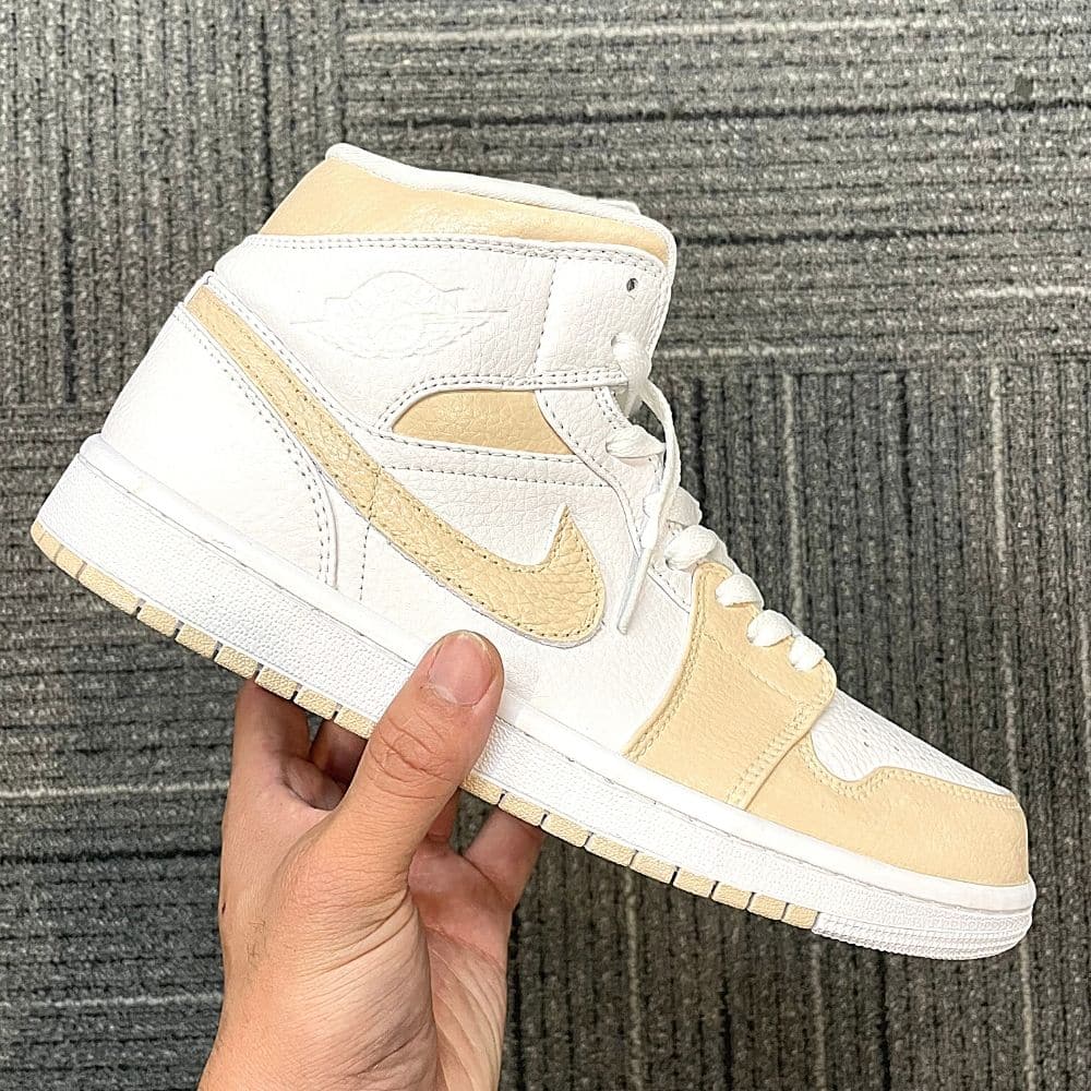 Custom Air Jordan 1 X  Yellow