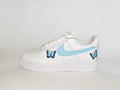 Custom Air Force 1 blue Butterflies