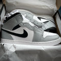 Custom Air Jordan 1 Grey Black