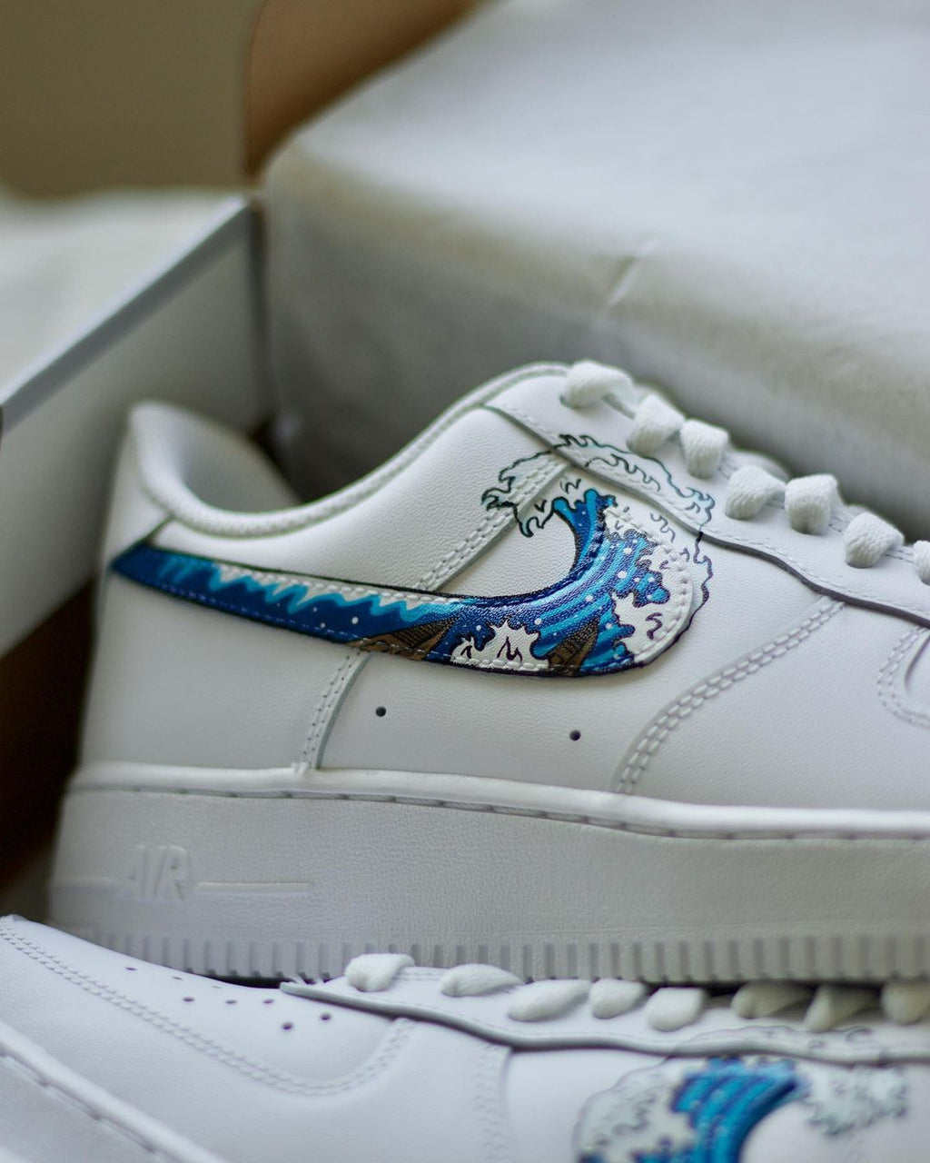 CUSTOM AIR FORCE 1 WAVE KANAGAWA