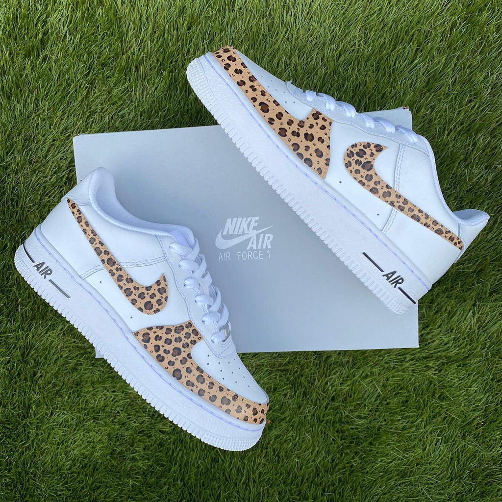 Custom Air Force 1 Leopard print