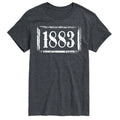 1883 - 1883 Logo - Men's Short Sleeve Graphic T-Shirt