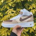 Caramel Mocha Air Force 1 Mid