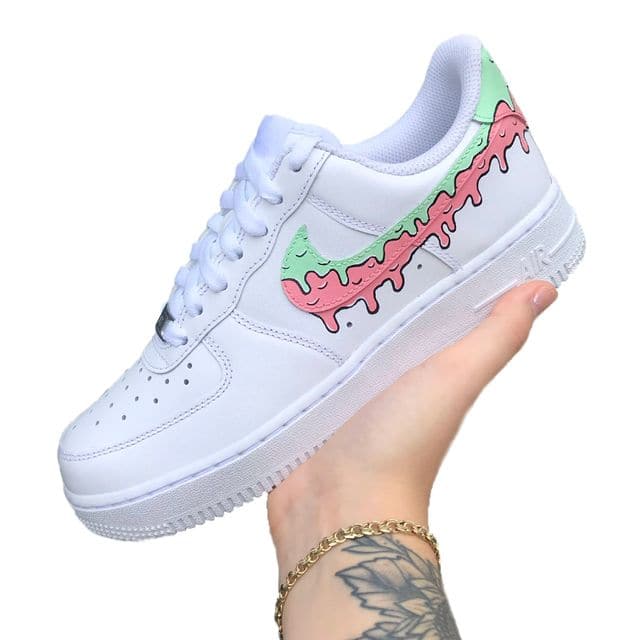 “Double Dipped” Air Force 1's