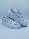 Single Color Outline Air Force 1 water Resistant